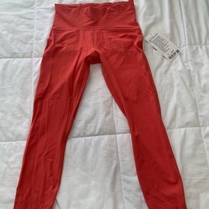 Lululemon Train Times High Rise Tight- 25”- Size 6